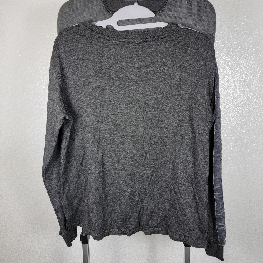 Philosophy Grey Charcoal Soft Top Crew neck Pullover Sweater Women's‎ Size XS - Picture 2 of 6